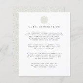 Papier Carreaux chic élégant intemporel budget détails ma (Devant / Derrière)