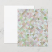 Papier Carrés pastel (Devant / Derrière)