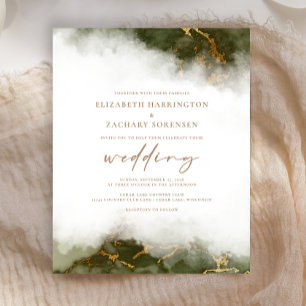 Papier Carton d'invitation de mariage à budget maîtrisé e
