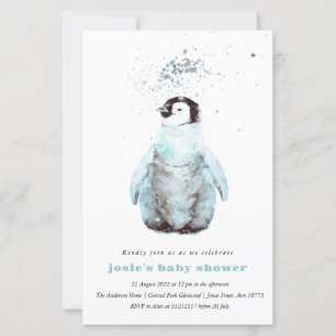 Papier Carton d'invitation pour Baby Shower au thème de M