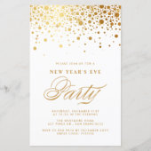 Papier Carton d'invitation pour la fête du Nouvel An avec (Devant)