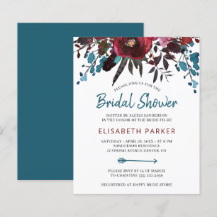 Papier Cartons d'invitation pas chers pour une baby showe