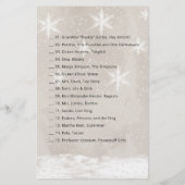 Papier Cartoon Moms Baby shower Snowman (Dos)