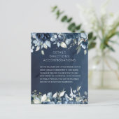 Papier Cascading Peonies Détails du Mariage Hébergements (Debout devant)