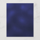 Papier Casino nuit bleu or invitation anniversaire (Dos)