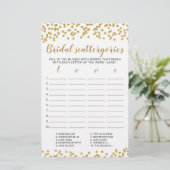 Papier Catégories de mariage jeu modifiable Enterrement d (Debout devant)