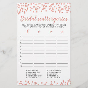 Papier Catégories de mariage jeu modifiable Enterrement d