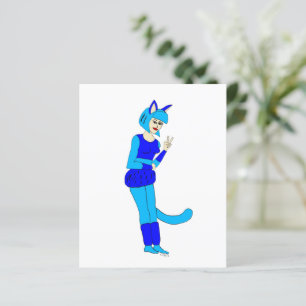 Papier catgirl