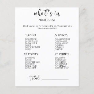Papier Ce qui se trouve dans votre baby shower