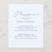 Papier Célébration budgétaire de la vie Floral Photo Memo (Dos)