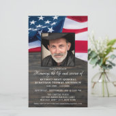 Papier Célébration Budgétaire De La Vie Invitation Milita (Debout devant)