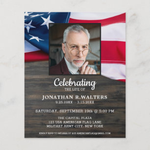 Papier Célébration Budgétaire De La Vie Invitation Patrio