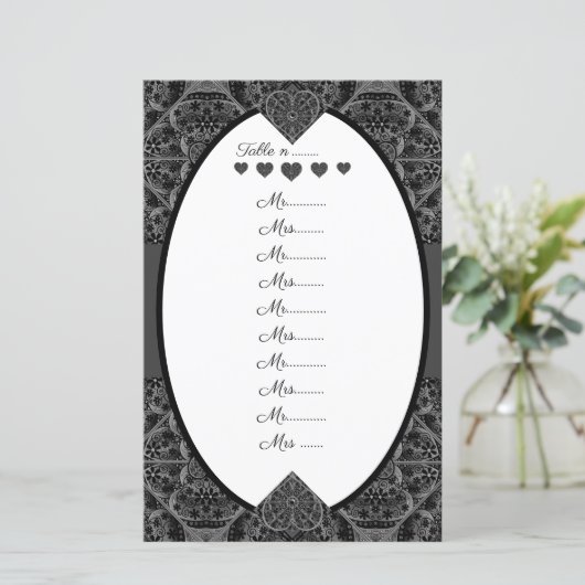 Papier Céramique noir (Debout devant)