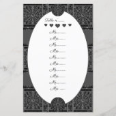 Papier Céramique noir (Devant)