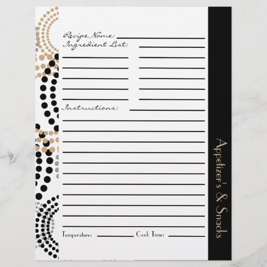 Papier Cercles et Pois Neutral Motif (Devant)