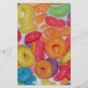 Papier Céréales de fruits