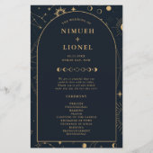 Papier Cérémonie du Mariage du soleil céleste et de la lu (Devant)