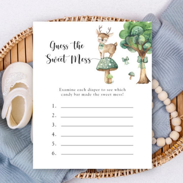 Papier cerf - Devinez le jeu Sweet Mess (Créateur téléchargé)