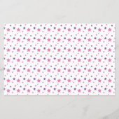 Papier Certificat d'achèvement de la fête de la fille de (Dos)