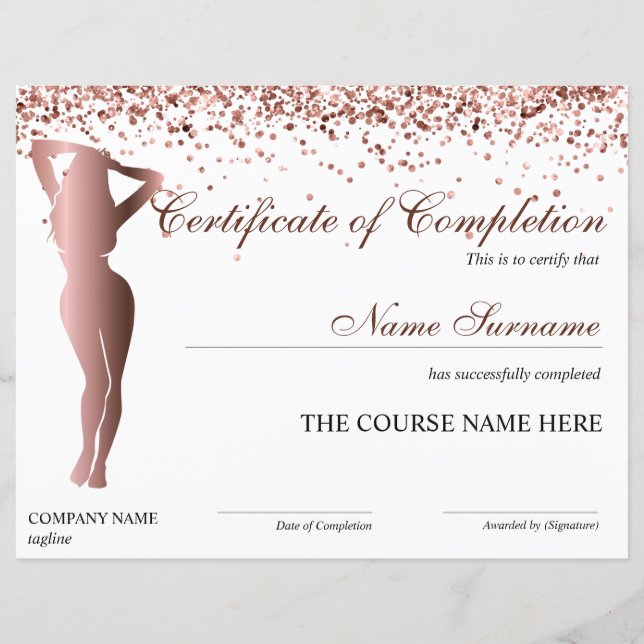 Papier Certificat d'achèvement de la Sculpture de l'organ (Devant)