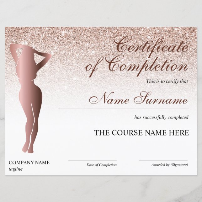 Papier Certificat d'achèvement de la Sculpture de l'organ (Devant)