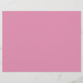 Papier Certificat de premier salon de coiffure rose et ar (Dos)