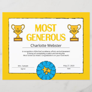 Papier Certificat de réussite le plus généreux PDF