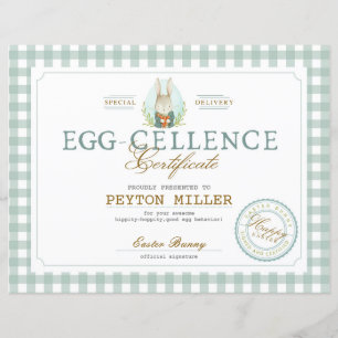 Papier Certificat de violoncelle de lapin de Pâques