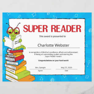 Papier Certificats de reconnaissance d'étudiant Super Rea