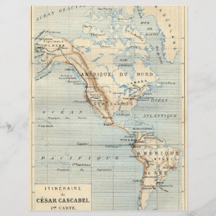 Papier 'César Cascabel' par George Roux Scrapbook Paper