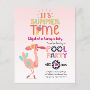 Papier C'est absolument Fab Darling ! Fête de la piscine