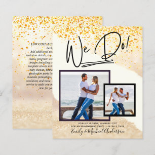 Papier C'Est Ce Que Nous Faisons ! Budget des invitations