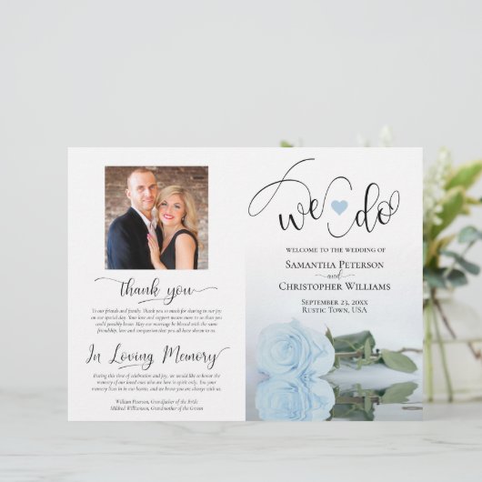 Papier C'Est Ce Que Nous Faisons ! Dusty Blue Rose do-it- (Debout devant)