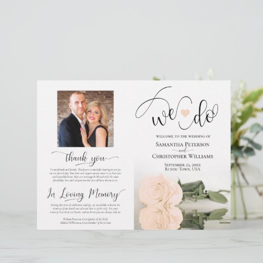 Papier C'Est Ce Que Nous Faisons ! Pale Peach Rose do-it- (Debout devant)