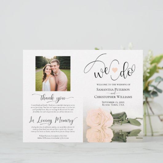 Papier C'Est Ce Que Nous Faisons ! Pale Peach Rose do-it- (Debout devant)