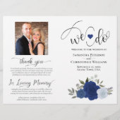 Papier C'Est Ce Que Nous Faisons ! Roses Boho bleu do-it- (Devant)