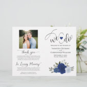 Papier C'Est Ce Que Nous Faisons ! Roses Boho bleu do-it- (Debout devant)