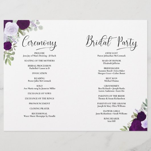 Papier C'Est Ce Que Nous Faisons ! Roses Boho pourpre do- (Dos)