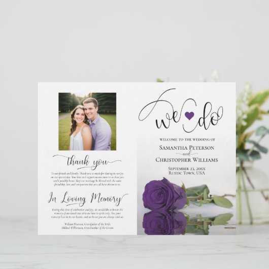 Papier C'Est Ce Que Nous Faisons ! Royal Purple Rose do-i (Debout devant)