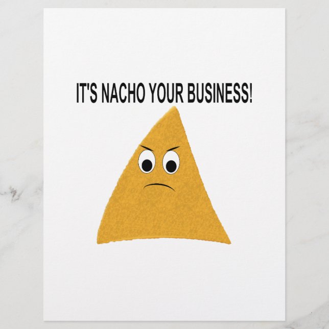Papier C'est Nacho Your Business (Devant)