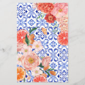 Papier C'est plus méditerranéen orangé mariage jeu de cha (Dos)