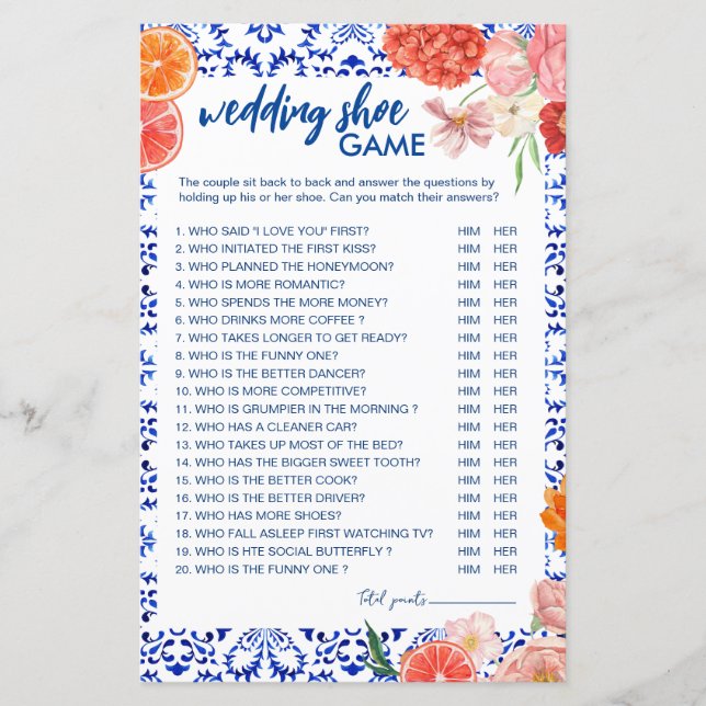 Papier C'est plus méditerranéen orangé mariage jeu de cha (Devant)