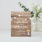 Papier Chaîne Budget des lumières et Mason Jar Couples Do (Debout devant)