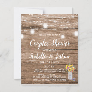 Papier Chaîne Budget des lumières et Mason Jar Couples Do