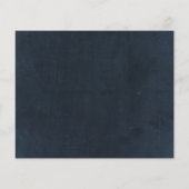 Papier Chalk High School Photo Grad Faire-part Budget (Dos)