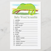 Papier Chameleon Baby jeu de mots brouillage (Devant)