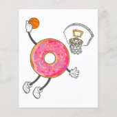 Papier Champ de nourriture Dunking Donut Hole (Dos)