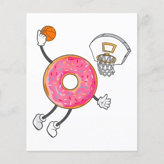 Papier Champ de nourriture Dunking Donut Hole (Devant)