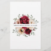 Papier Champagne Bourgogne Ivory Mauve Qui Suis-Je Jeu (Dos)