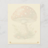 Papier Champignon Fantastique (Dos)